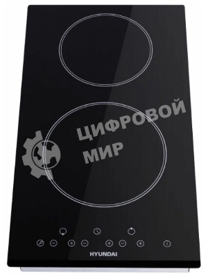 Варочная поверхность Hyundai HHE 3285 BG черный