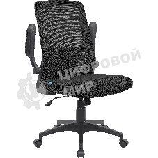 Кресло Defender DALLAS черный, сетка, 120 кг, механизм качания