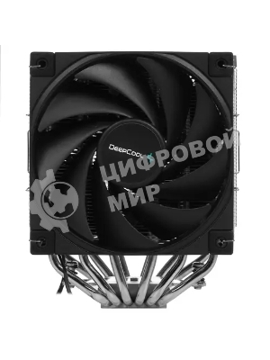 Кулер для процессора DEEPCOOL AK620 черный, 120 мм, алюминий/медь, 1850 об/мин, 28 дБ, 4 pin, 260 Вт, 162 мм