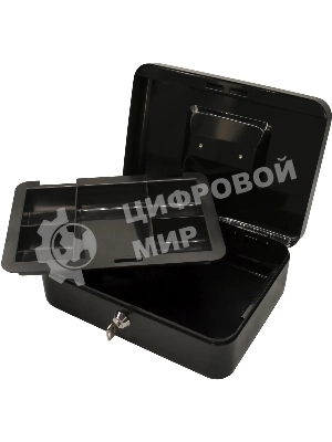 Ящик для денег Silwerhof 90x250x180 черный