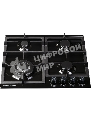 Газовая варочная панель Zigmund & Shtain G 14.6 B независимая, черный