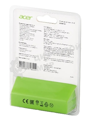 Мышь проводная Acer OMW122 черный, 1200 dpi, USB, кнопки - 3