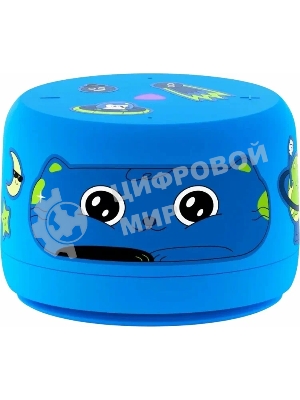 Умная колонка Яндекс Станция Лайт 2, 6Вт, компактная, 1 динамик, Matter, Wi-Fi, Bluetooth 5.0,  Алиса, синий