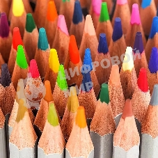 Карандаши цветные Deli Nuevo 6523, липа, 48 цветов, коробка металлическая