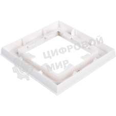 Рамка 1-мест. IEK BRITE РУ-1-БрБ белый