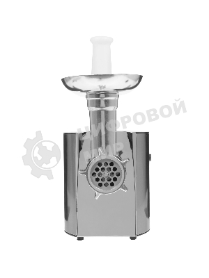 Мясорубка электрическая Galaxy Line GL 2400 серый, 1200 Вт, 1.3 кг/мин, реверс, защита от перегрузки, металлический лоток, насадки - 5