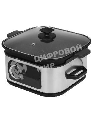 Аэрогриль Kitfort КТ-8127 черный, 1930 Вт, 2 л, сенсор, 6 программ