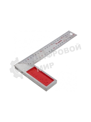 Угольник Matrix стальной, градуировка, 250 мм