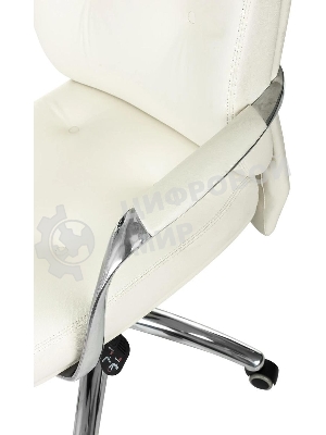 Кресло Бюрократ DAO/WHITE белый, кожа