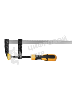 Струбцина F-образная Deli DL111230 300x120 мм, макс. усилие зажима 2000N, резьба 12мм