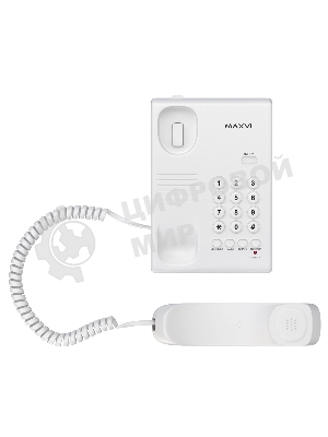 Проводной телефон MAXVI CS-02 white