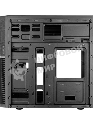 Компьютерный корпус Aerocool/Formula Cs-105 Blue (mATX, без БП, 1x USB3.0, 1x USB2.0, 1x 12cm blue LED front fan)