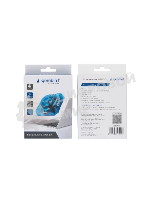 Концентратор USB Gembird HUB USB2.0 4-port UHB-C224