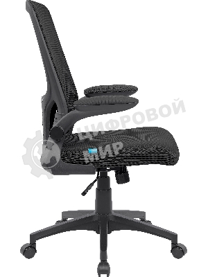 Кресло Defender DALLAS черный, сетка, 120 кг, механизм качания