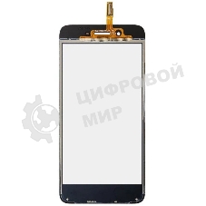 Сенсорное стекло (тачскрин) для Vivo Y53 (Y53i), черное