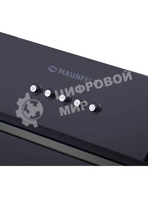 Вытяжка встраиваемая Maunfeld Trapeze 601GG черный, 60 см, 1150 куб. м/ч, 54 дБ