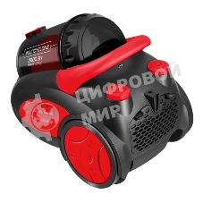 Пылесос Centek CT-2520 черный/красный, 400/2200 Вт, уборка сухая, пылесборник циклонный фильтр 2 л