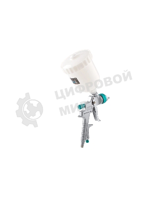 Краскопульт пневматический Stels ag 801 hvlp 57360 гравитационный сопло 1.5мм и 1.8мм
