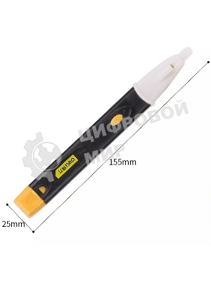 Бесконтактный детектор напряжения Deli DL8008 (90-1000В, функция фонарика, батарейки в комплекте)