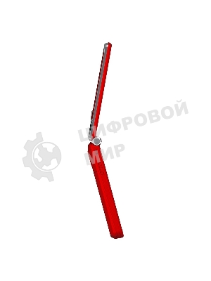 Мобильный телефон Maxvi E11 красный/серебристый