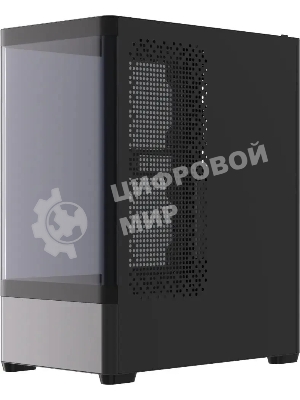 Компьютерный корпус Accord ACC-R4A черный без БП ATX 2xUSB3.0 1xUSB3.1 audio