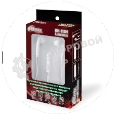 Проводные наушники Ritmix RH-113M Luminous мультиколор, вкладыши, Jack 3.5 мм, микрофон на кабеле