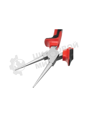 Круглогубцы Matrix 17355 NICKEL 160 мм, никелированные, двухкомпонентные рукоятки