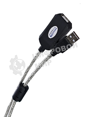 Кабель AM/AF USB2.0 10м AOpen удлинитель активный(с усилителем) USB2.0-repeater, ACU823-10M