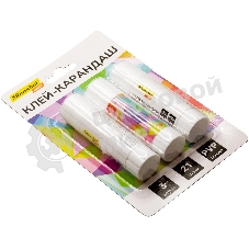 Клей-карандаш Silwerhof Daily 21гр ПВП блистер (упаковка:3шт)