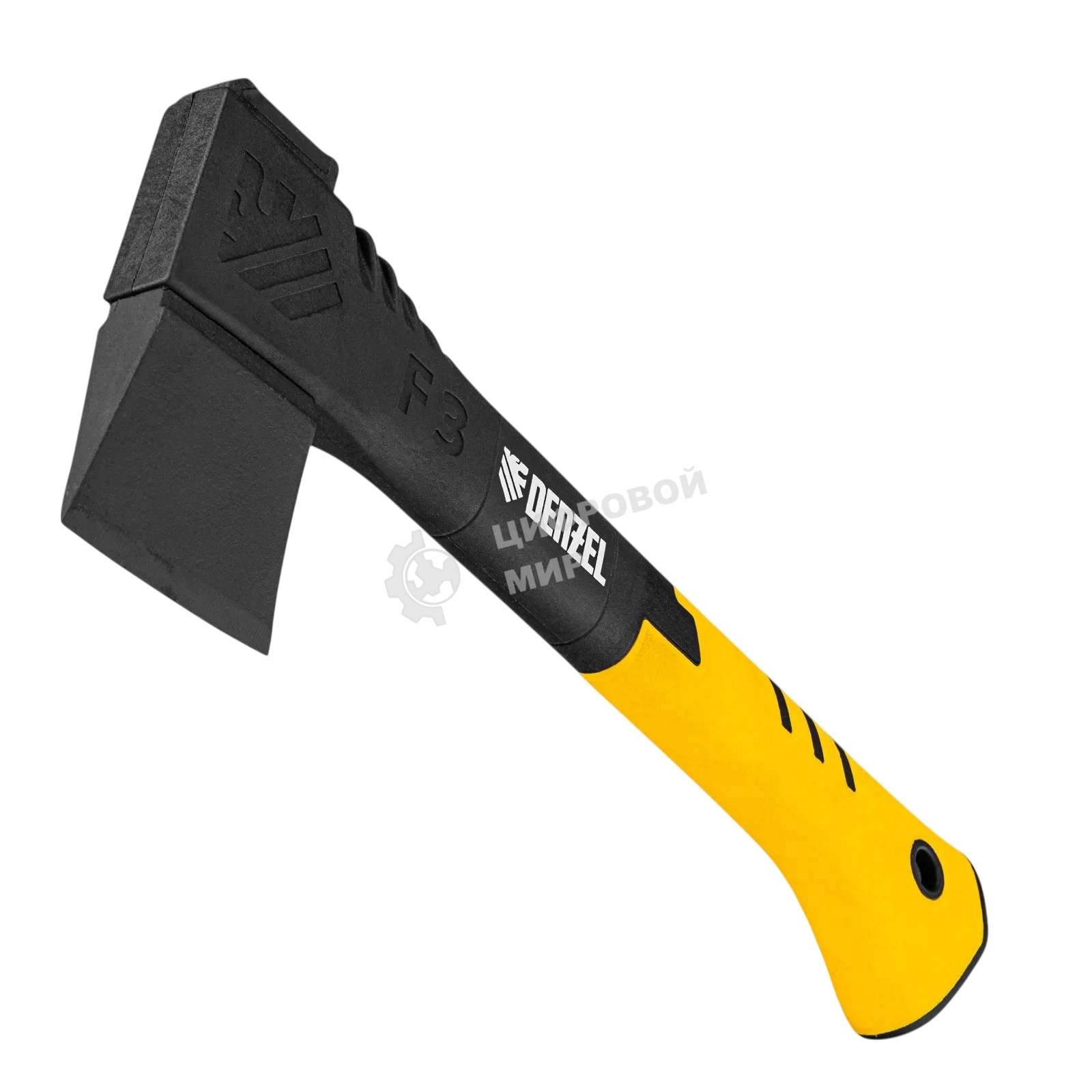 Топор-колун Denzel F3, 640 гр, двухкомпонентная рукоятка, 320 мм