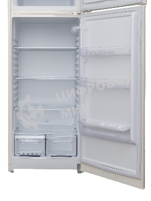 Холодильник Indesit TIA 16 E бежевый двухкамерный 245/51 л морозилка сверху, капельная система