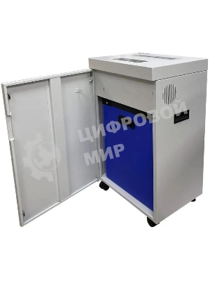 Шредер Office Kit S535 3,8x40 белый (секр.P-4) фрагменты 35лист. 50лтр. скобы пл.карты CD