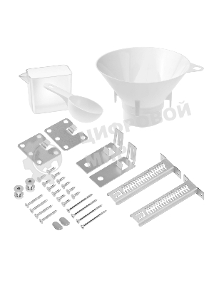 Встраиваемая посудомоечная машина Maunfeld MLP6242G02 Light Beam, серебристый, 59.8 см, 12 компл., 49 дБ, класс A++