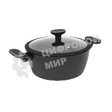 Кастрюля AUFFMAN AM-3102, объем 6,2 л с крышкой 28x11,5 см