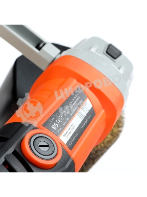 Машина брашировальная PATRIOT BS 909. Вт: 1300. об/мин: 900-3200. Диаметр щетки, мм: 120