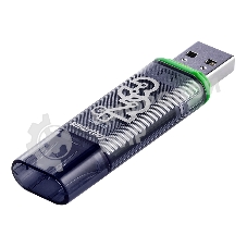 Флешка USB Smartbuy Glossy series Dark Grey (SB32 GbGS-DG), 32Gb, USB 3.0, R/W 75/25, темно-серый