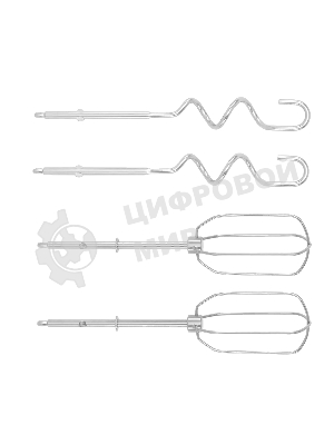 Миксер Polaris PHM-5009А (500вт,6 скор.режима)НЕРЖ.