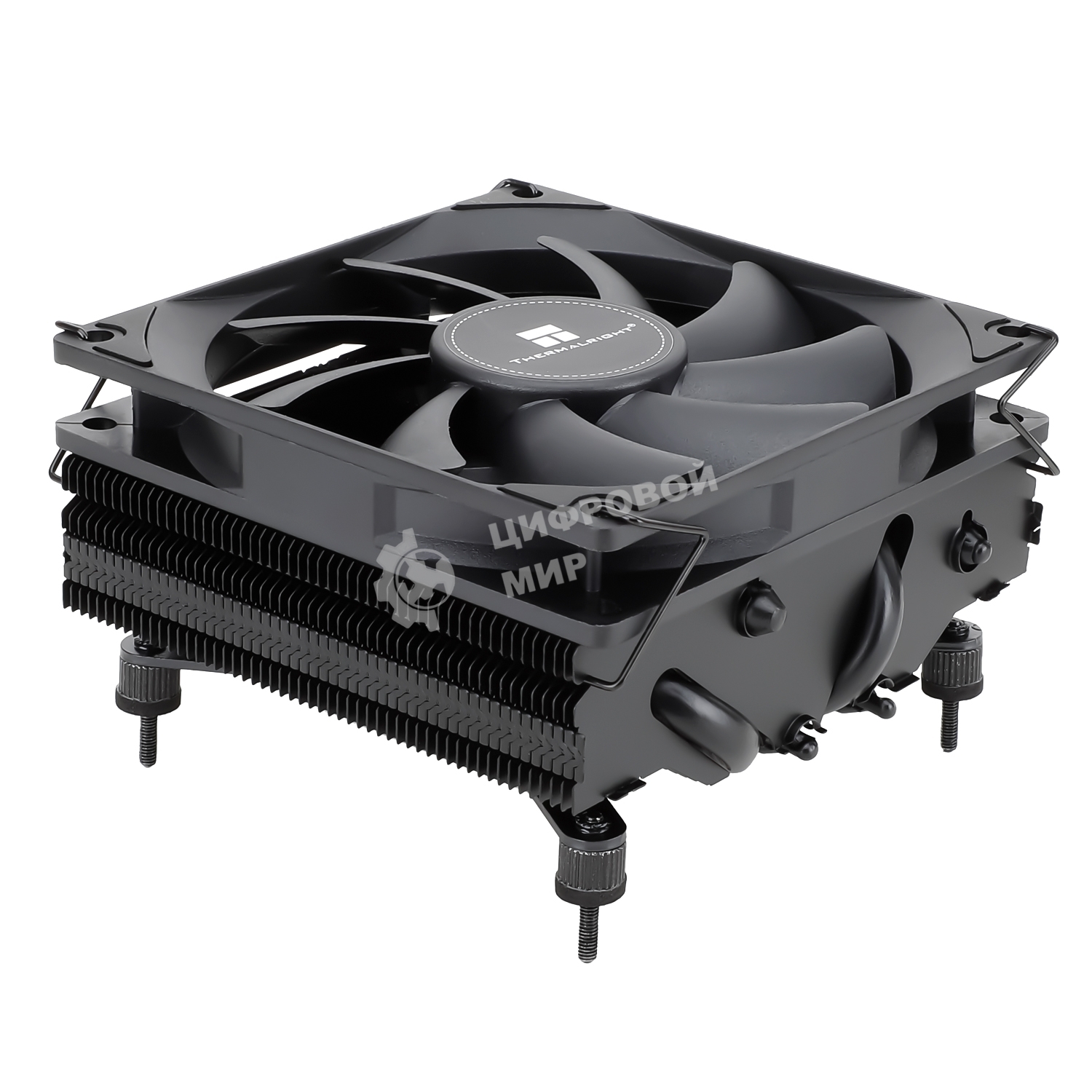 Устройство охлаждения (кулер) Thermalright AXP-90 X47 BLACK Soc-AM5/AM4/1200/1700/1851 4-pin 22.4dB Al+Cu 365gr Ret (AXP-90-X47-BLACK)