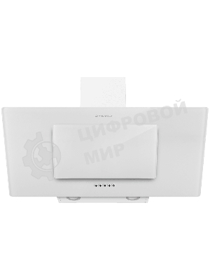 Вытяжка наклонная Maunfeld Tower 90 белый, 90 см, 700 куб. м/ч, 66 дБ