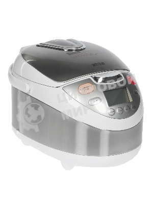 Мультиварка Mystery MCM-1010 5л 900Вт серебристый/белый