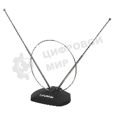 Антенна телевизионная Hyundai H-TAI120 3дБ пассивная черный