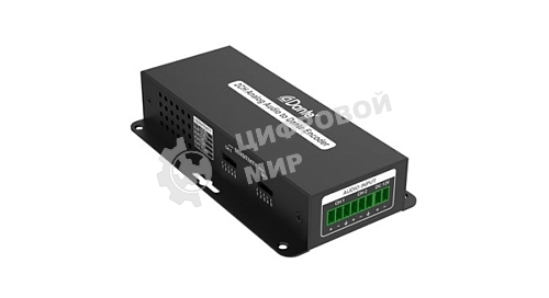 Конвертор INTREND ITDAN-PT2 Аналог - Dante (передатчик), 2 аналоговых входа (6-pin phoenix, балансный/линейный), 1xRJ45(Dante)