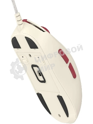 Мышь проводная A4Tech Bloody W72 Ultra Pixels Red рисунок/бежевый/красный, 20000 dpi, USB, кнопки - 7