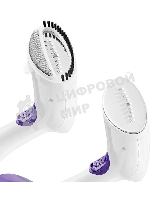 Отпариватель Kitfort КТ-9206 белый/фиолетовый, 1200 Вт, 12 г/мин, 300 мл