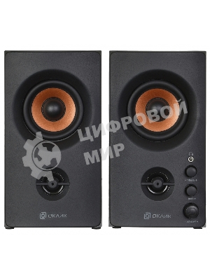 Акустическая система Oklick OK-164 2.0 черный 30Вт