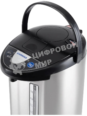 Термопот Starwind STP5741 5 л, 800 Вт, серебристый/черный