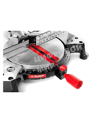 Торцовочная комбинированная пила Зубр ЗПТК-255-1800