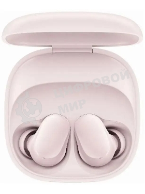 Наушники TWS Xiaomi Redmi Buds 6 Play розовый, внутриканальные, Bluetooth, быстрая зарядка, до 7 ч