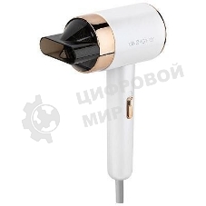 Фен Energy EN-833 белый/золотистый, 2200 Вт, ионизация