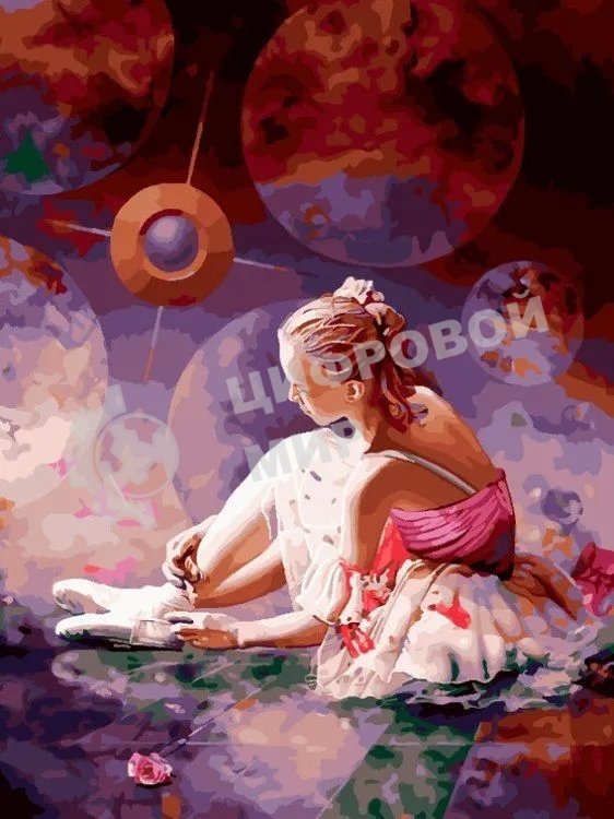 Картина по номерам БЕЛОСНЕЖКА 1111-AS Фантасмагория